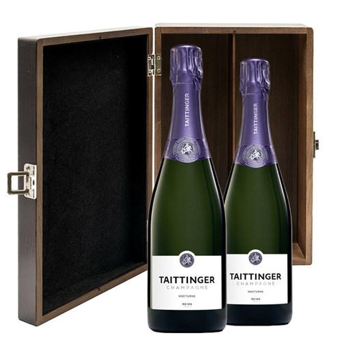 Taittinger Nocturne NV Champagne, 75cl Double Luxury Gift Boxed Champagne